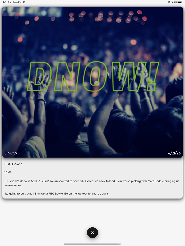 Impact Youth - FBC Bowie