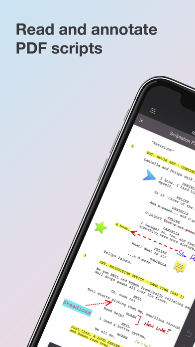 Screenshot #7 for Scriptation: PDF for Film & TV