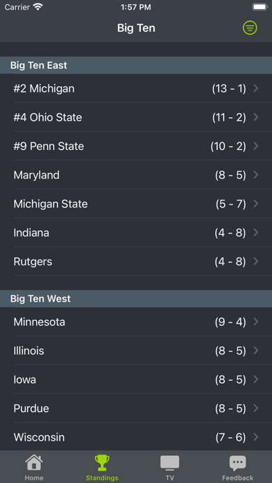 New Brunswick Football Screenshot