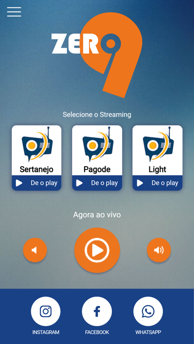 Rádio zero9 Screenshot