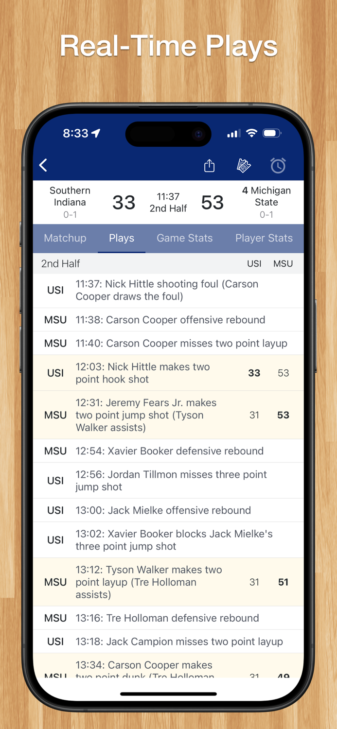 Scores App College Basketball