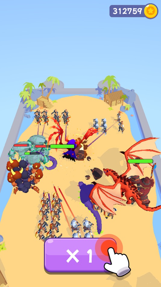 #4. Merge Tactics (iOS) 来自: Mooncake Games Limited