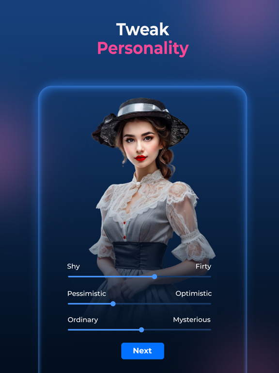 MyGirl: AI Girlfriend Chat iPad screenshot