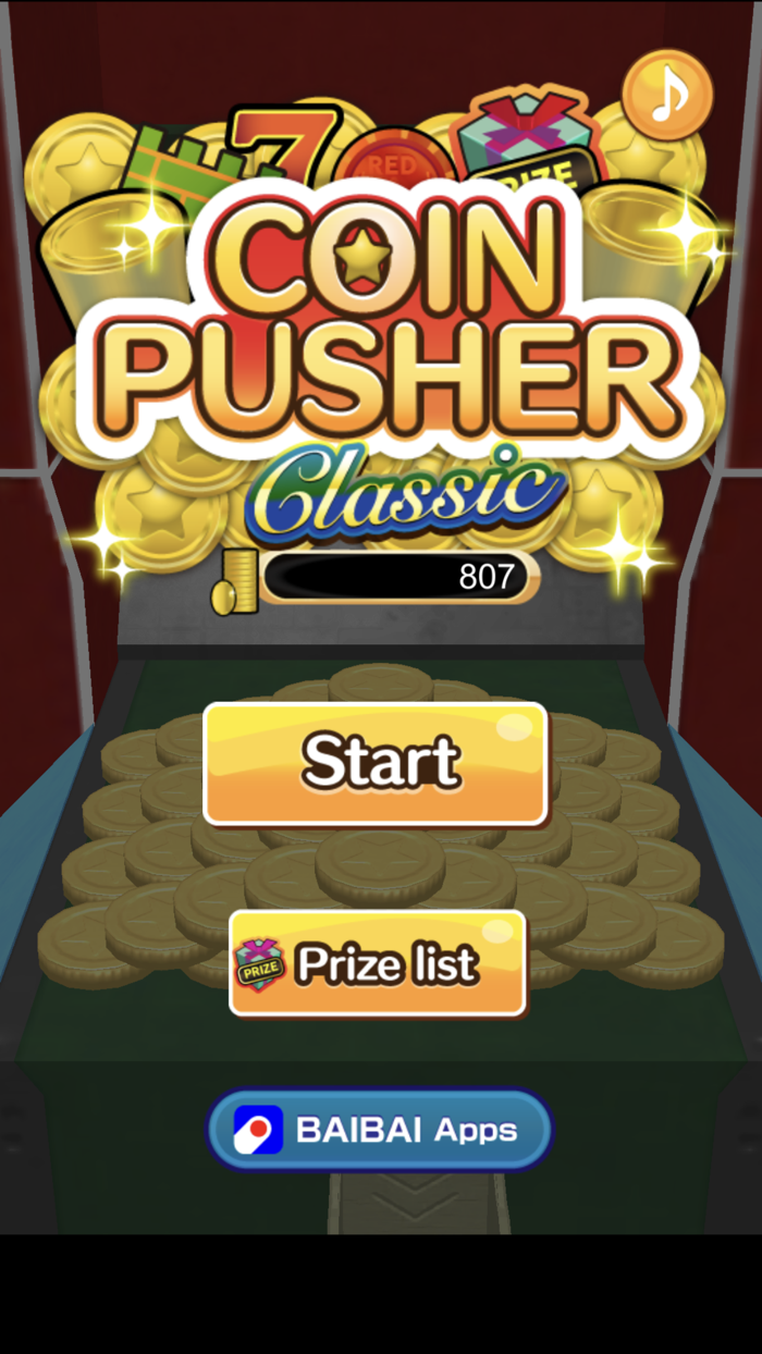 Coin Pusher Classic  Fun game