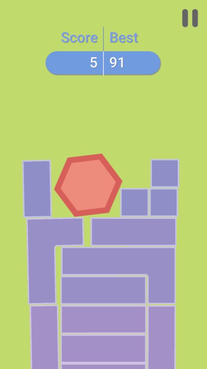 Hexagon Tower Balance Blocks screenshot-6