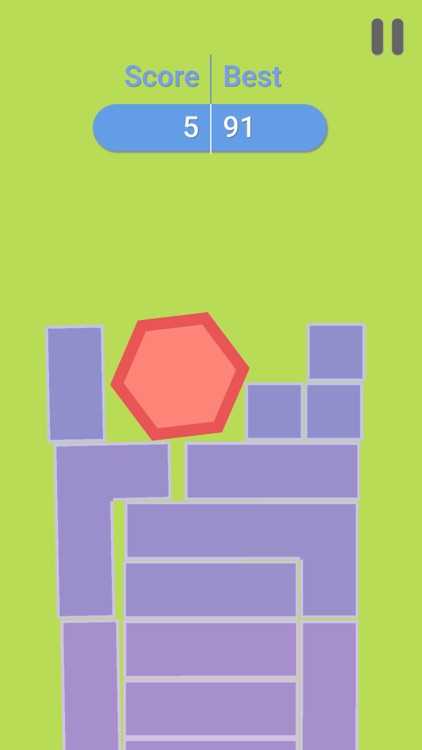 Hexagon Tower Balance Blocks screenshot-6