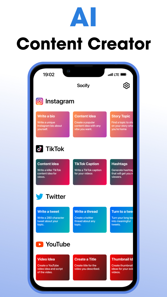 Socify AI Content Creator