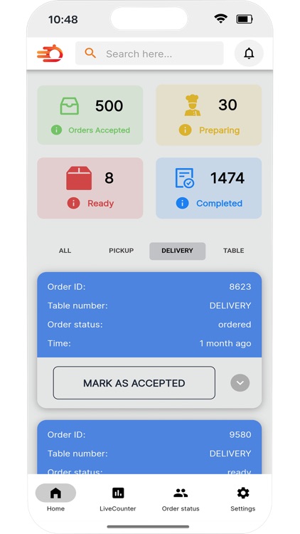 Orderific Service Panel screenshot-6