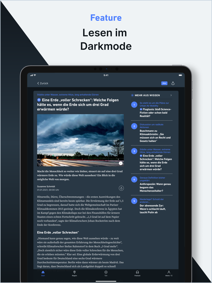 TZ - Nachrichten und Podcast