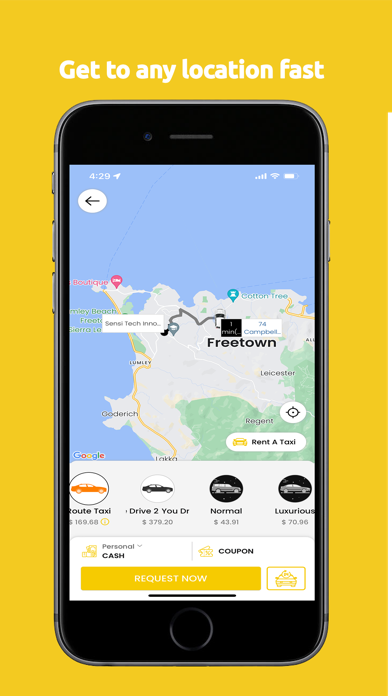 Okride - Delivery & Services Screenshot