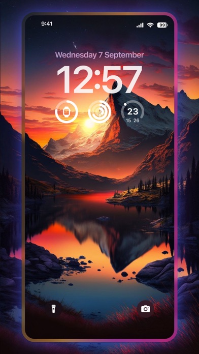 Wallpapers for iPhone. Screenshot