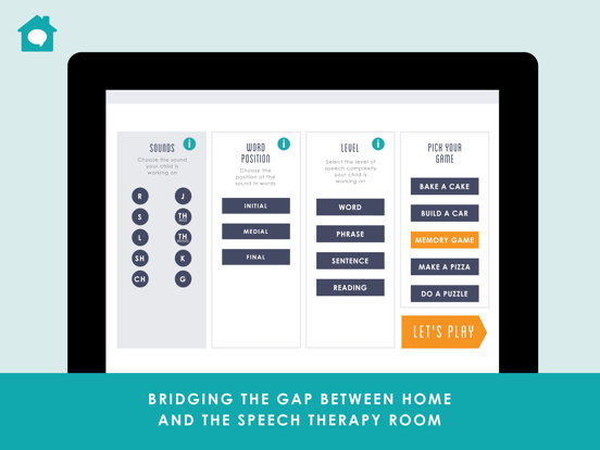 At Home Articulation iPad screenshot 2 - Education app