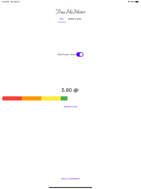 Screenshot #6 pour TrueMeMeter