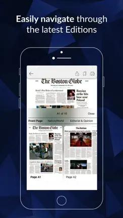 The Boston Globe ePaper iPhone image 2