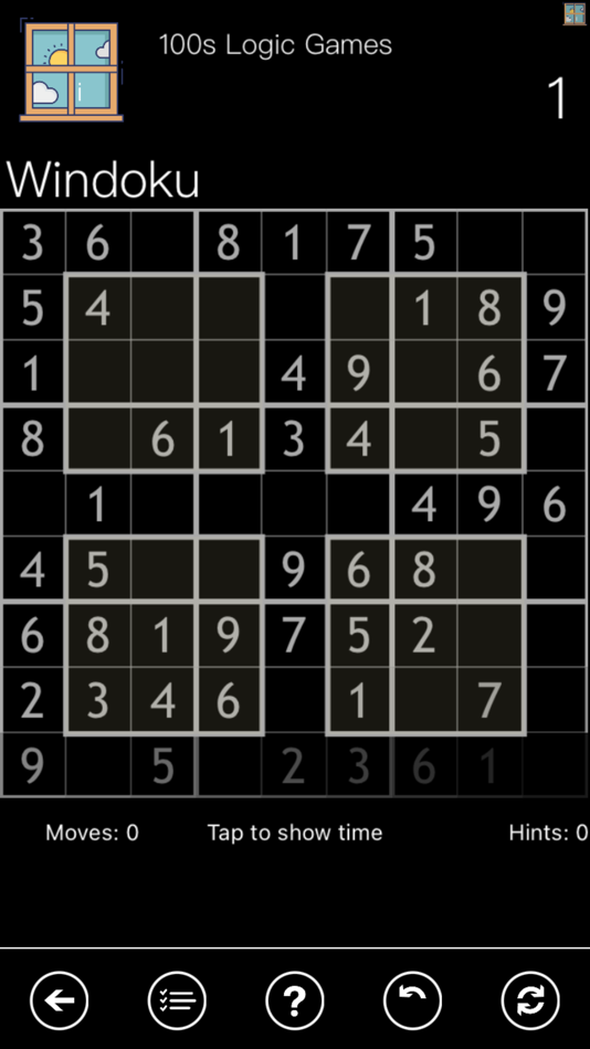 #1. 100s Logic Games - Sudokus (iOS) Bởi: Andrea Sabbatini