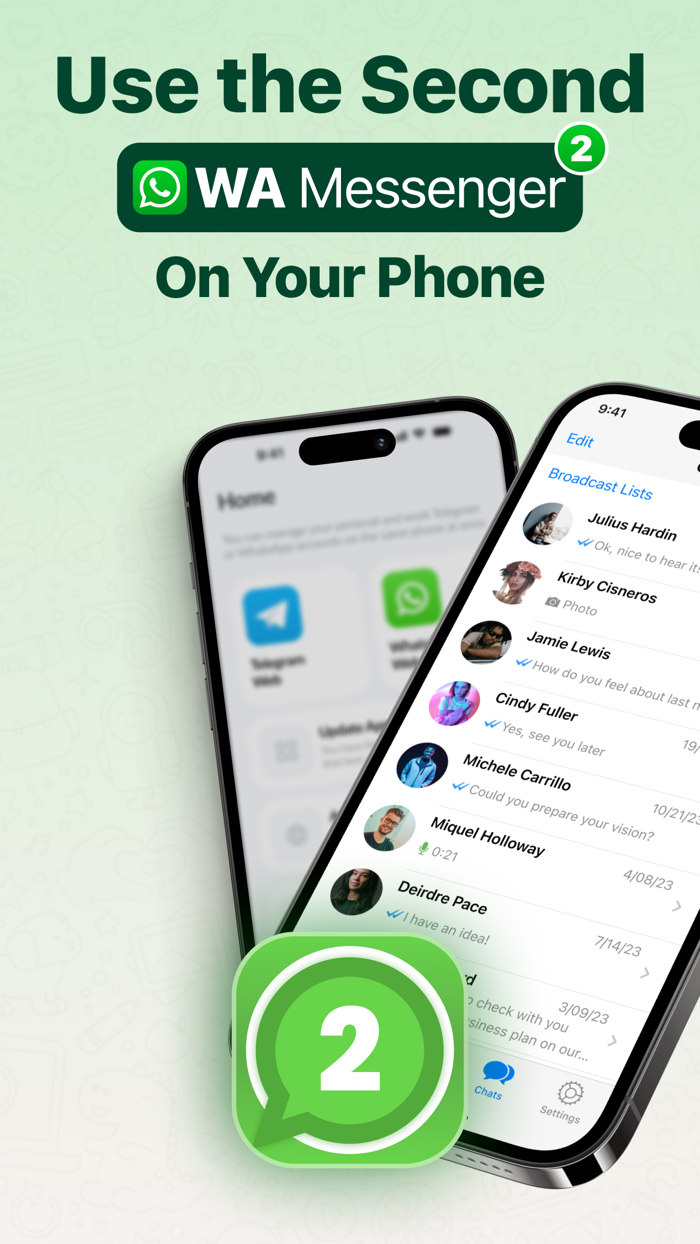 Whats Web Dual Chat Messenger