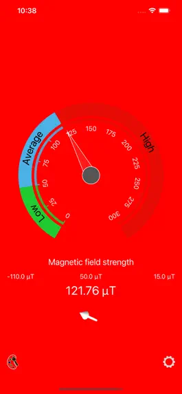 Game screenshot µMagnetometer apk