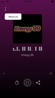 energy 99 iphone screenshot 2