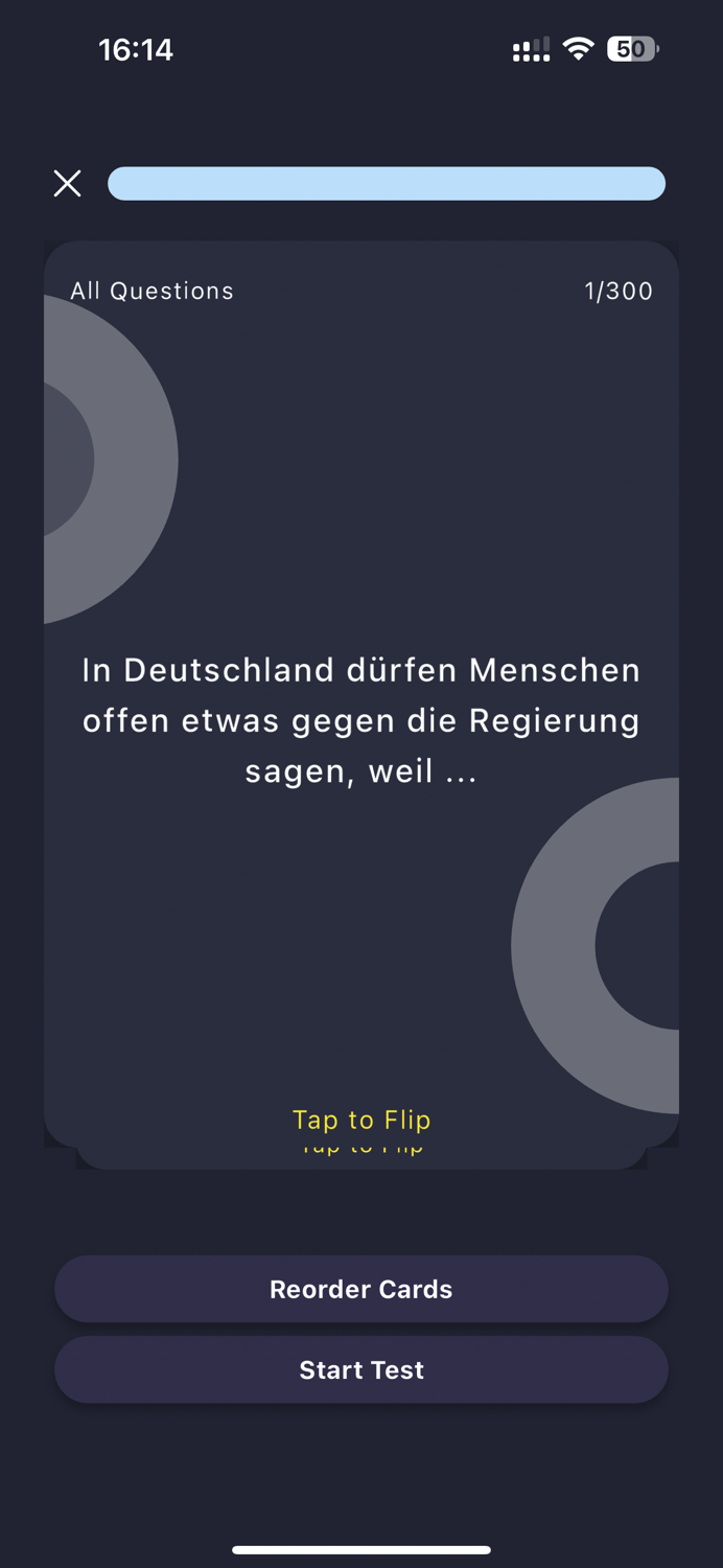 Leben in Deutschland Fragen