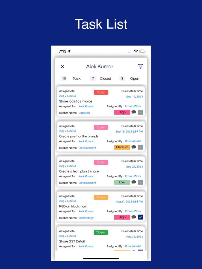 Task Tracker Pvt Ltd
