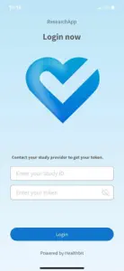 ResearchApp - Join a study screenshot #1 for iPhone