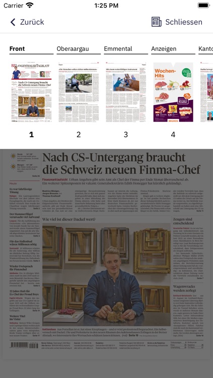 Langenthaler Tagblatt E-Paper screenshot-3