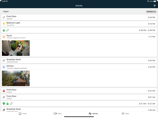 Brinks Home iPad screenshot 4 - Lifestyle app