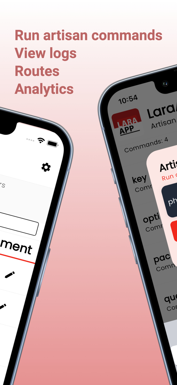 LaraApp for Laravel artisans