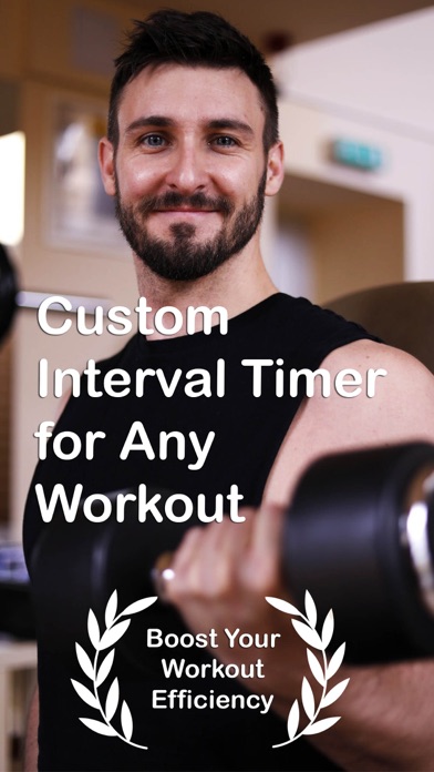 Workout Interval Timer - WODのおすすめ画像1