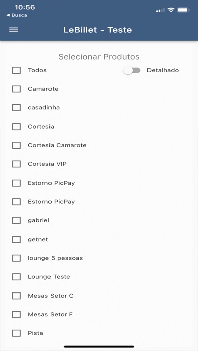 LeBillet Checkin Screenshot