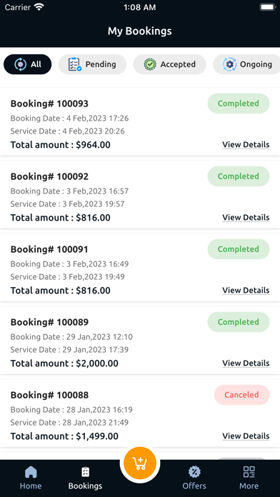 Bookme247 APP Screenshot