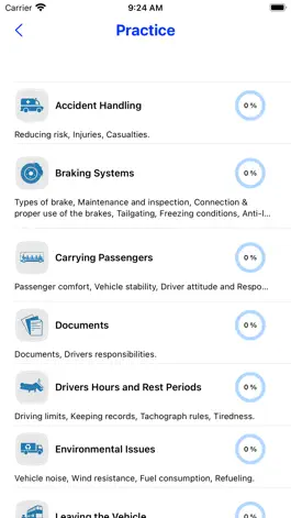 Game screenshot UK PCV Theory Test Lite apk