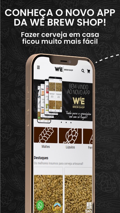 WE Brew Shop Screenshot
