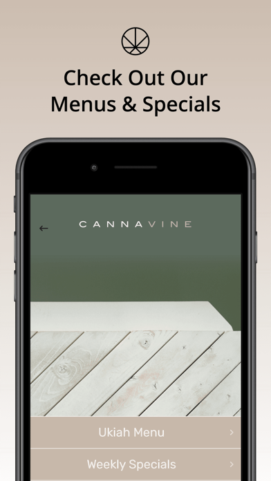 Cannavine App Screenshot