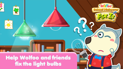 Wolfoo Design: School Makeover Screenshot