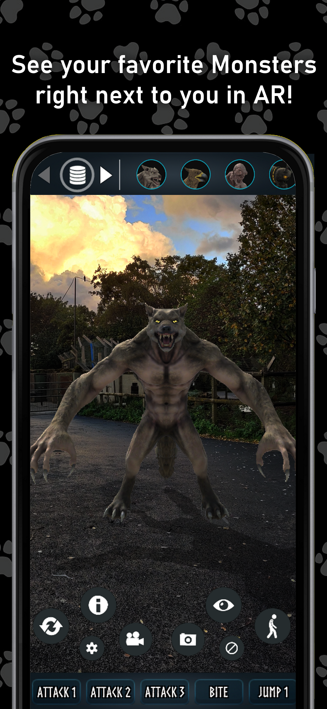 Eugene's Monsters AR Halloween