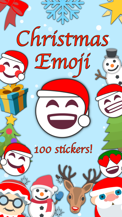 クリスマス絵文字 • Stickersのおすすめ画像1