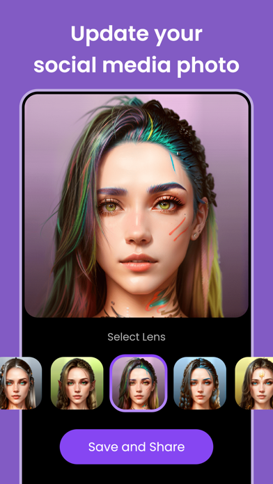 iLens - AI Avatar Editor Screenshot