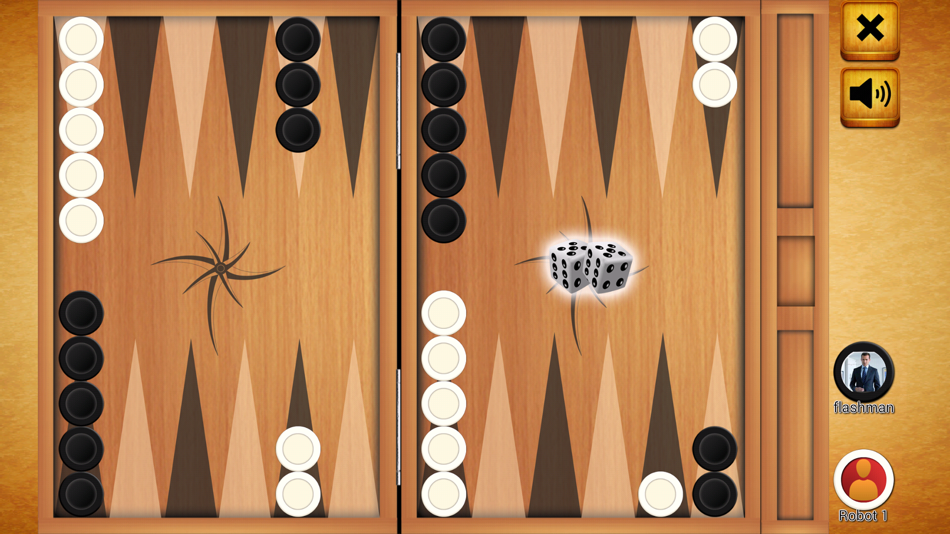 #1. Backgammon Tabla online (iOS) 由: LAN - GAMES EOOD