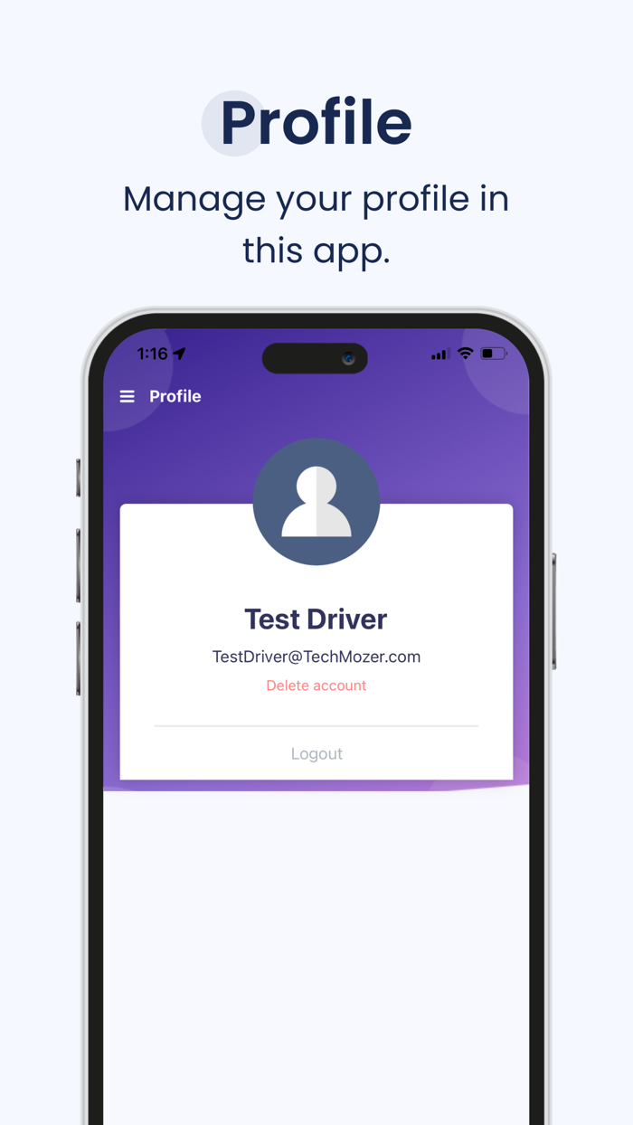 FOODE Driver App