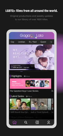 Game screenshot GagaOOLala: Gay, Les, BL Films apk