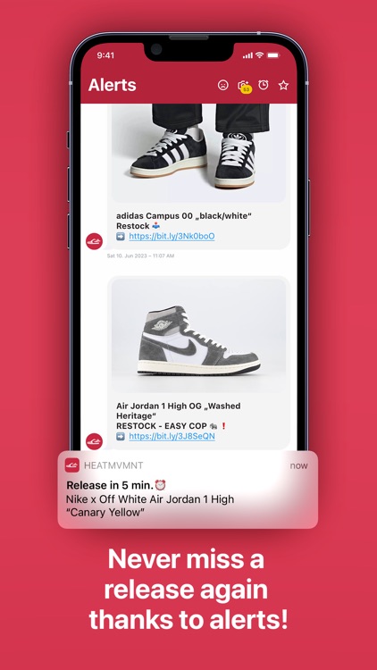 HEAT MVMNT - The Sneaker App