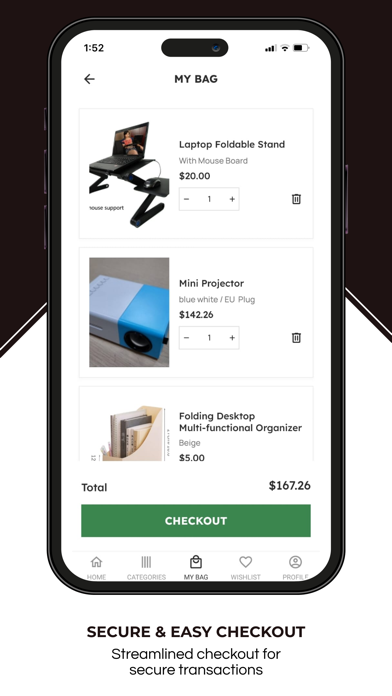 Electronic Store Screenshot