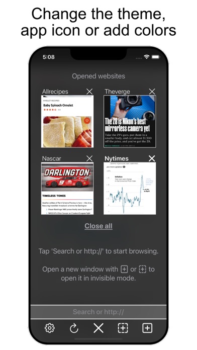 Mono Browser Screenshot