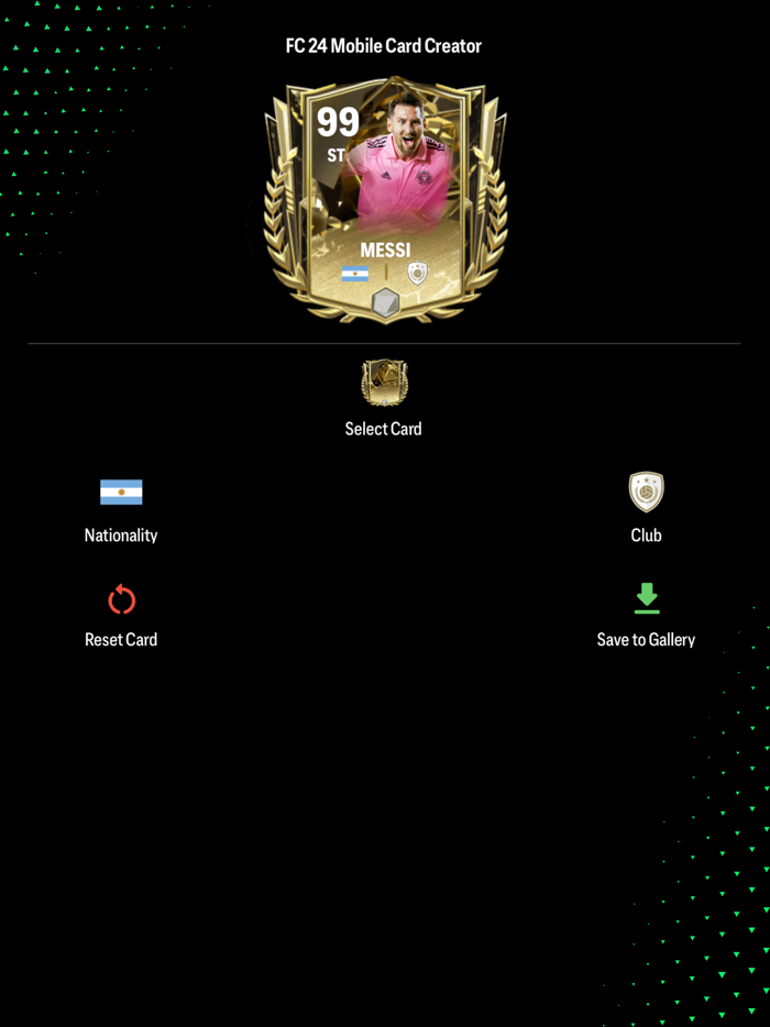 FC 24 Mobile Card Creator
