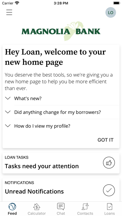 Magnolia Bank Mortgage Screenshot