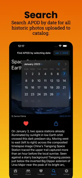 Game screenshot Astronomy APOD Picture Widgets hack