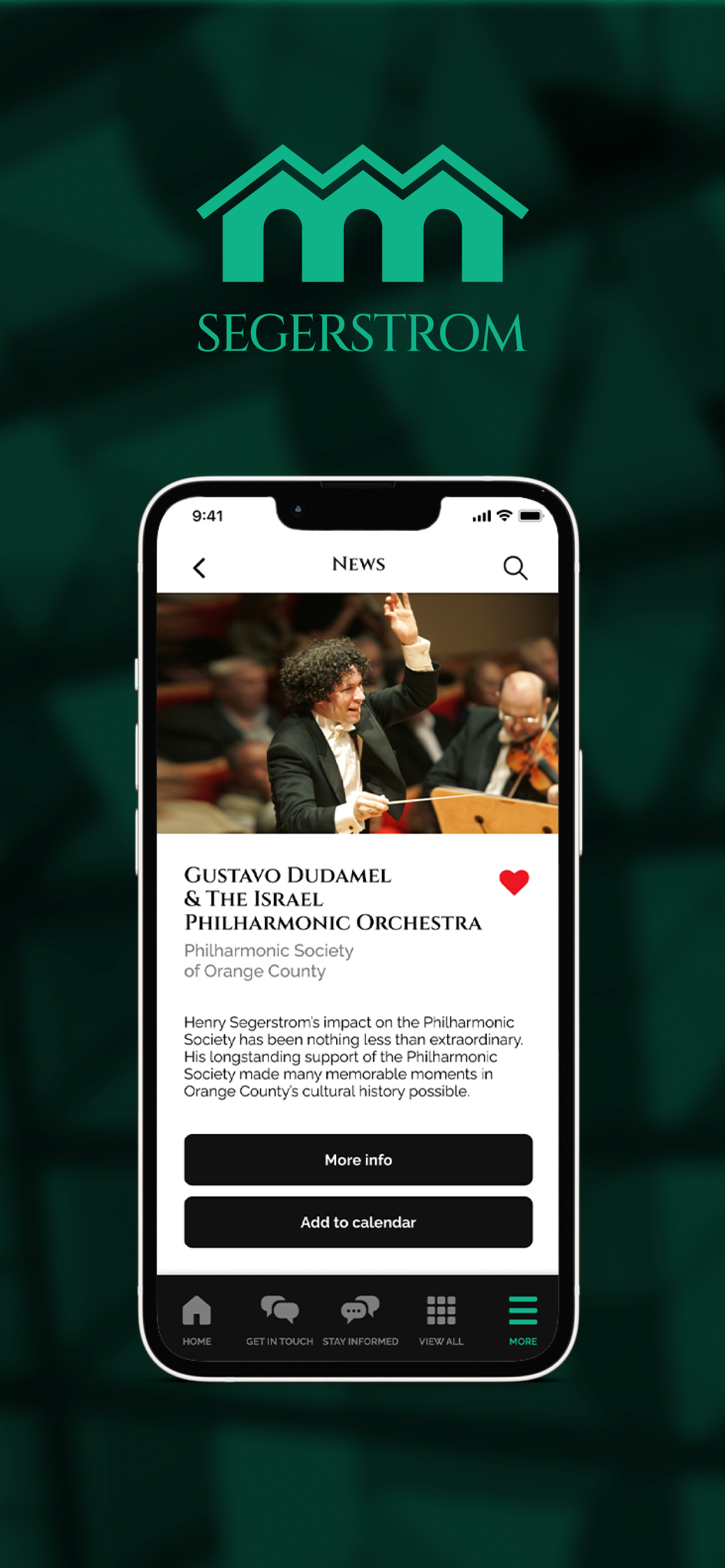 Segerstrom Connect
