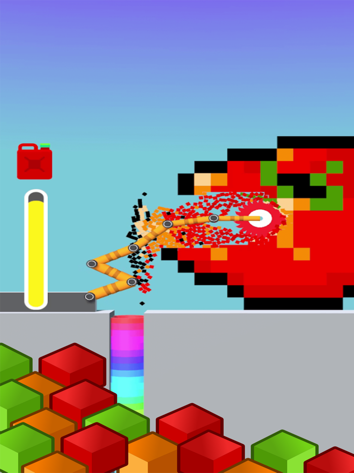 Idle Voxel Crusher Machine 3D