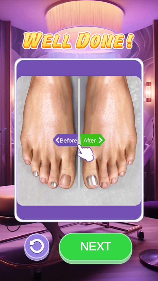 #4. ASMR Foot Spa (iOS) Bởi: MNMFUN